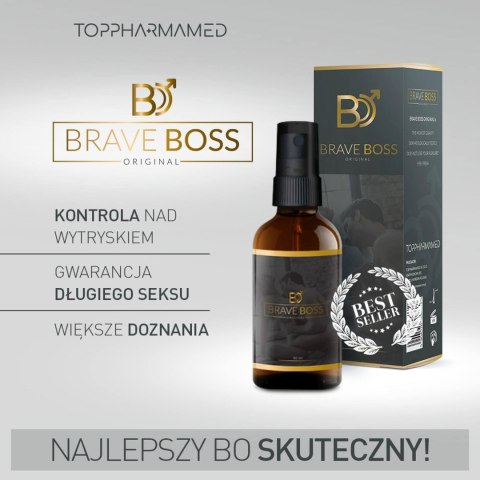 BRAVE BOSS Oryginalny spray opóźniający wytrysk 50 ml