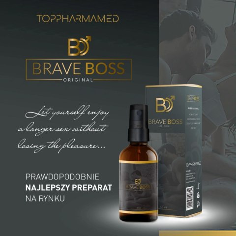 BRAVE BOSS Oryginalny spray opóźniający wytrysk 50 ml