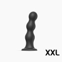 Dildo-Plug Kuleczkowy XXL – Czarny