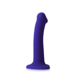 Dildo GLOW-LED Fioletowe - M