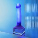 Dildo GLOW-LED Fioletowe - M