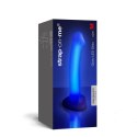 Dildo GLOW-LED Fioletowe - M