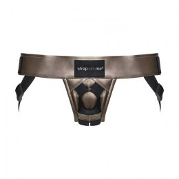 Elegancka uprząż strap-on Curious ze sztucznej skóry
