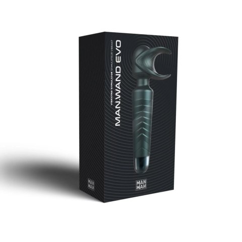 Męski Masturbator Wibracyjny MAN.WAND EVO Pine Grey z Magnetycznym Ładowaniem
