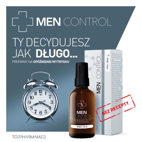 MEN - CONTROL: Spray opóźniający wytrysk 50 ml