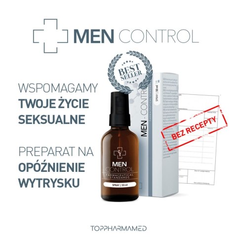 MEN - CONTROL: Spray opóźniający wytrysk 50 ml