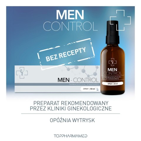 MEN - CONTROL: Spray opóźniający wytrysk 50 ml
