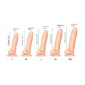 Realistyczne Dildo Sliding Skin – Waniliowa Pokusa (M)
