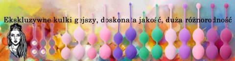 Silikonowe Kulki Kegla – Seria B, Jasny Róż, 36mm, 90g