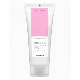 MIXGLISS SWEET – Lubrykant na Bazie Wody o Smaku Gumy Balonowej, 70 ml