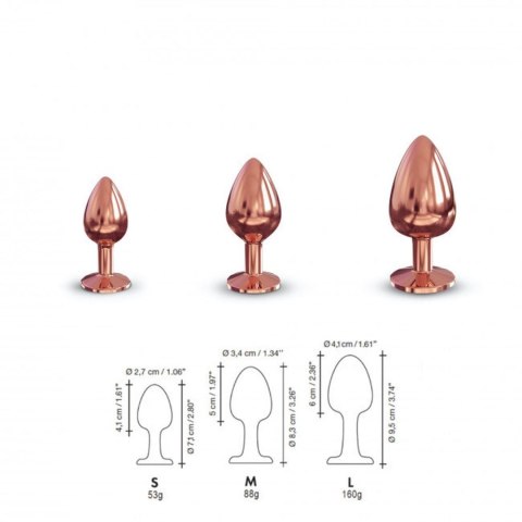 Diamentowy Korek Analny M
