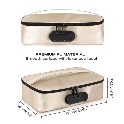Dyskretne Pudełko Luxury Gold