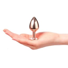Marc Dorcel Diamond Plug S - Elegancki Metalowy Korek Analny z Kryształem