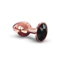 Marc Dorcel Diamond Plug S - Elegancki Metalowy Korek Analny z Kryształem
