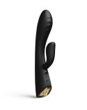 Flexi Rabbit Black – Zmysłowy Wibrator Króliczek z Funkcją Podgrzewania