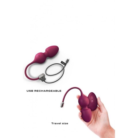 Inteligentne Kulki Gejszy Dorcel Love Balls Plum