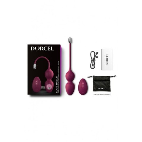 Inteligentne Kulki Gejszy Dorcel Love Balls Plum