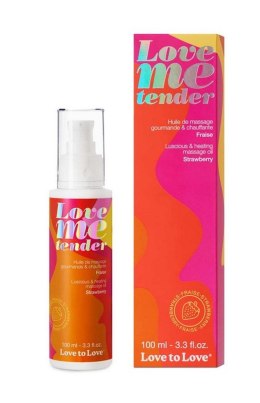 OLEJEK DO MASAŻU LOVE ME TENDER – TRUSKAWKOWY 100ML
