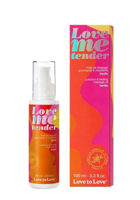 Love Me Tender – Olejek do Masażu Waniliowy, 100 ml