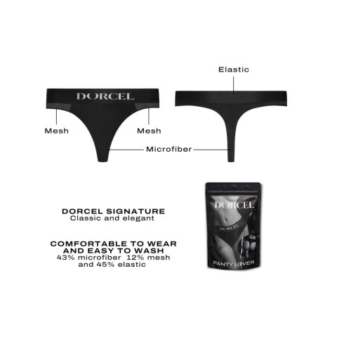 PANTY LOVER M - Stringi z Sekretną Kieszonką na Wibrator