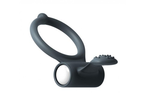 Wibracyjny Pierścień Erektcyjny Marc Dorcel Power Clit – Czarny