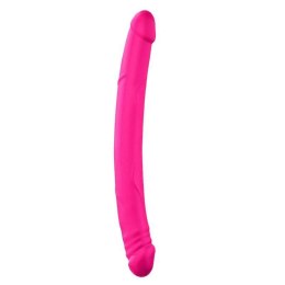 Prawdziwie Podwójne Dildo Real Double Magenta