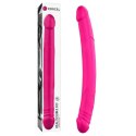 Prawdziwie Podwójne Dildo Real Double Magenta