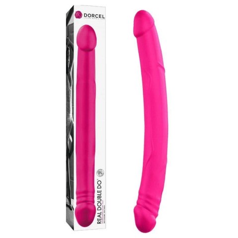 Prawdziwie Podwójne Dildo Real Double Magenta