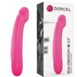 Real Vibration M Magenta 2.0 – Zmysłowy Wibrator Realistyczny z Akumulatorem