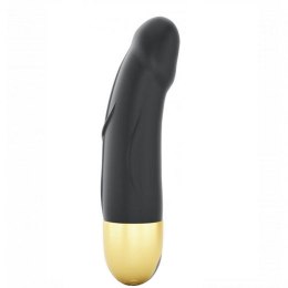 Realistyczny Wibrator Real Vibration S 2.0 Czarno-Złoty – Akumulatorowy