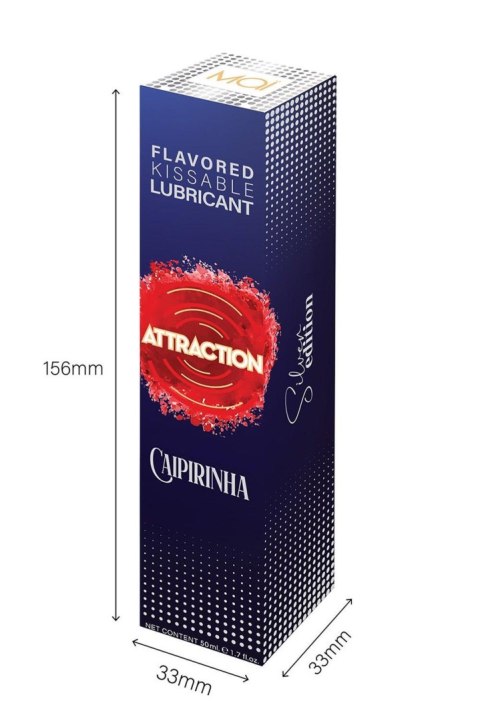 Zmysłowy lubrykant smakowy Caipirinha 50 ml