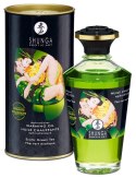 Rozgrzewający olejek do masażu Shunga Exotic Green Tea