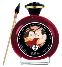 Jadalna Farba do Ciała Shunga: Szampańska Truskawka