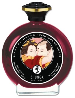 Jadalna Farba do Ciała Shunga: Szampańska Truskawka