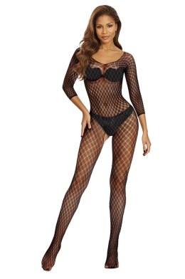 Czarne Bodystocking 2048