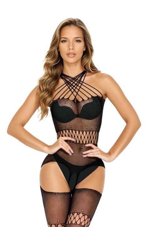 Czarne Bodystocking 2062