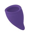 Elegancki kubeczek menstruacyjny Fun Factory Fun Cup - Fioletowy, rozmiar A