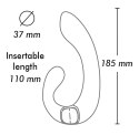 Luksusowy Wibrator MIYO Intimate Massager Raspberry