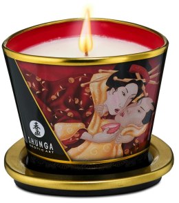 Zmysłowa Świeca do Masażu Shunga o Zapachu Truskawkowego Szampana