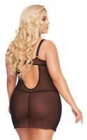 Aldona – czarna koszulka i stringi XL