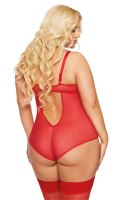 Zmysłowe Body Amanda – czerwone, rozmiar 2XL