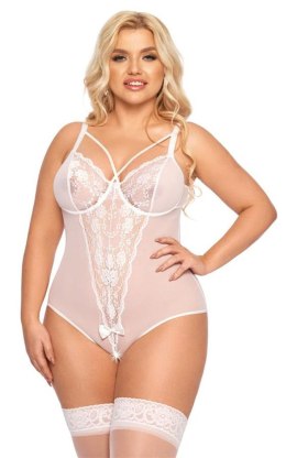 Amanda – białe body XL