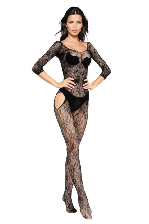 Czarne Bodystocking S/L
