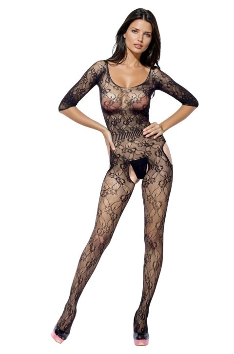 Czarne Bodystocking S/L