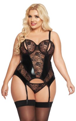 Gorset Jessica – czarny, rozmiar XL