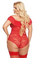 Body Kamila - czerwone, rozmiar XL