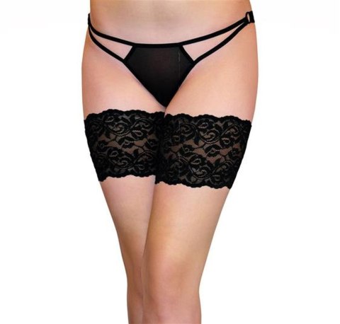 Elegancka Opaska Na Uda Przeciw Otaryciom - Czarna XL