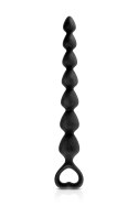 Zmysłowy pręt analny BACK LOVE Black Medium