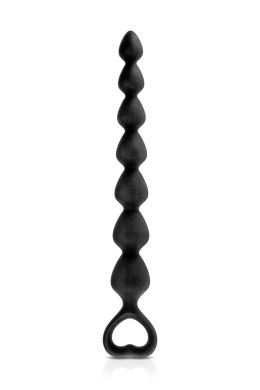 Zmysłowy pręt analny BACK LOVE Black Medium