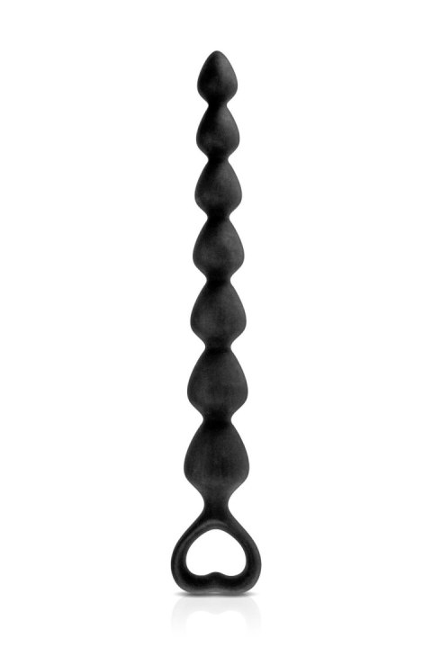 Zmysłowy pręt analny BACK LOVE Black Medium
